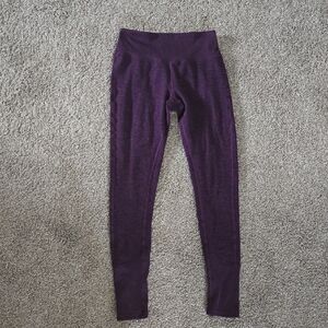 Alo Purple High-Waisted Leggings Size Small